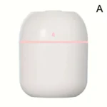 Mini USB Humidifier with Warm LED Night Light | Quiet Cool Mist Air Humidifier for Bedroom, Office & Home | Portable Aroma Moisturizer - Image 4