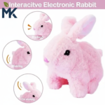 Cute Plush Bunny/Rabbit Toy for Kids | Soft Rabbit Stuffed Animal | Adorable Cuddly Bunny Doll Gift for Boys & Girls - Image 4