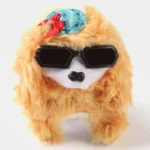 Cute colourful plush dog toy for kids. Interactive electric puppy with music and fun movement. Soft stuffed animal gift for boys and girls. - Image 3