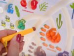 Magnetic Maze Board for Kids | Fruit Tree Color & Number Sorting Puzzle - Image 4