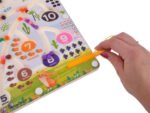 Magnetic Maze Board for Kids | Fruit Tree Color & Number Sorting Puzzle - Image 2